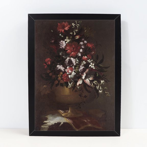 Flowers Oil Painting Vintage Laser Film Art Print Posters Living Room Wall Decor Floral Wall Art Pictures for Office Dormitory Classroom Gallery Home Decor 733,Multicolor,10X13 inches