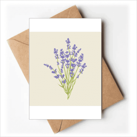 Flowers Painting lavender Greeting Cards You are Invited Invitations