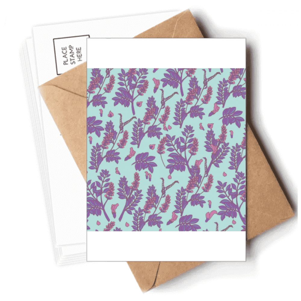 Flowers  Painting lavender Postcards Envelopes Blank Note Cards Mailing
