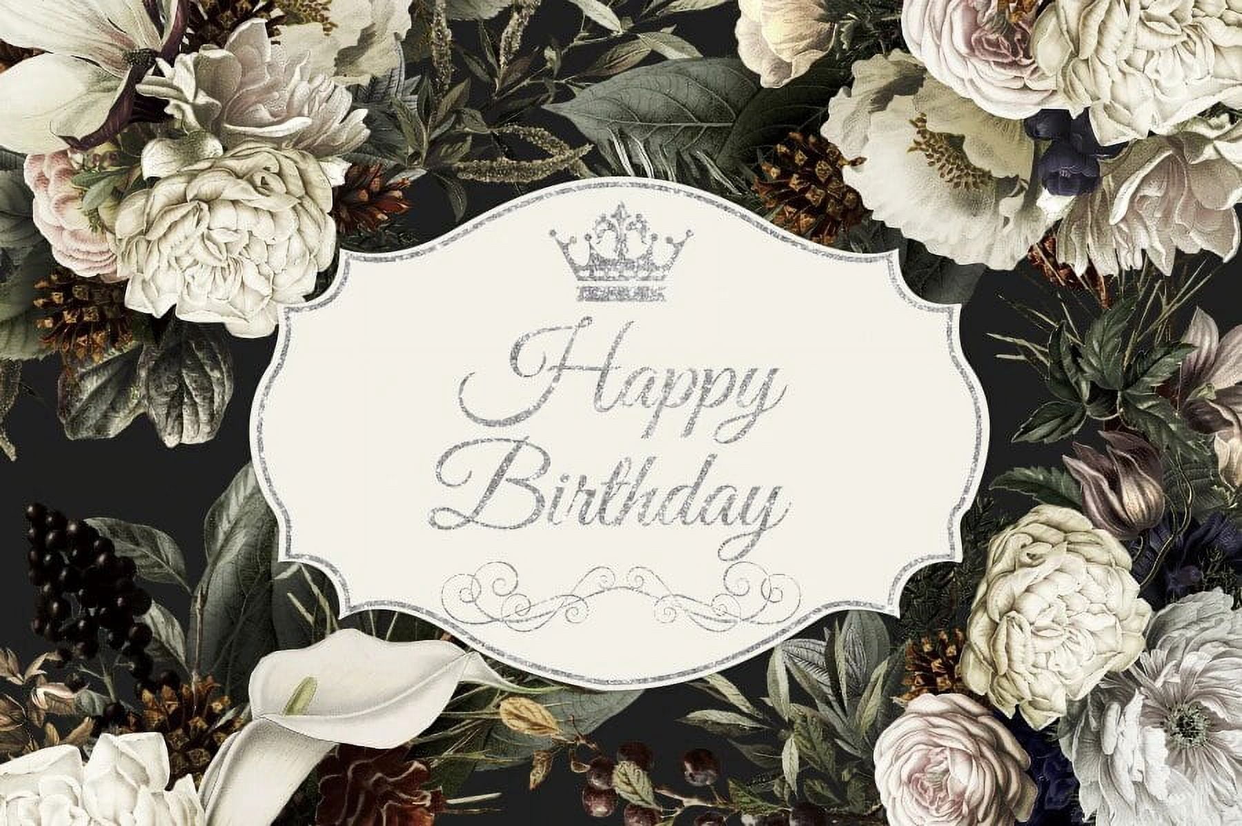 Flowers party stage birthday scene photography background shinywedding