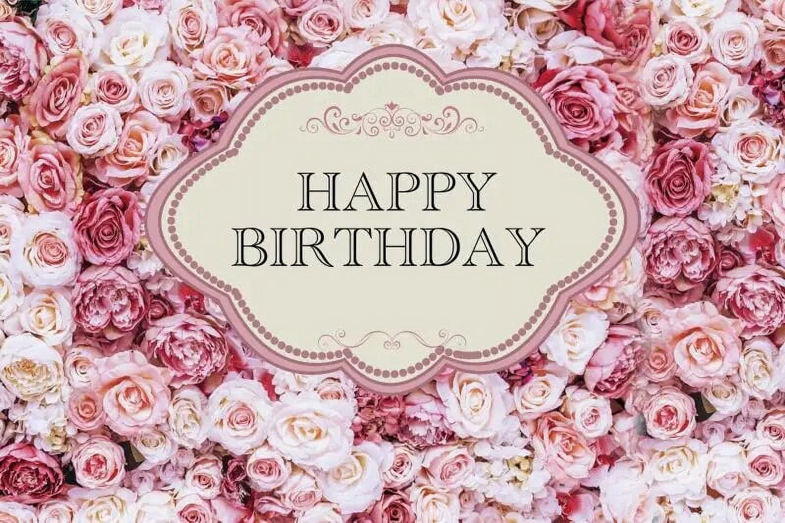 Flowers party stage birthday scene photography background shinywedding
