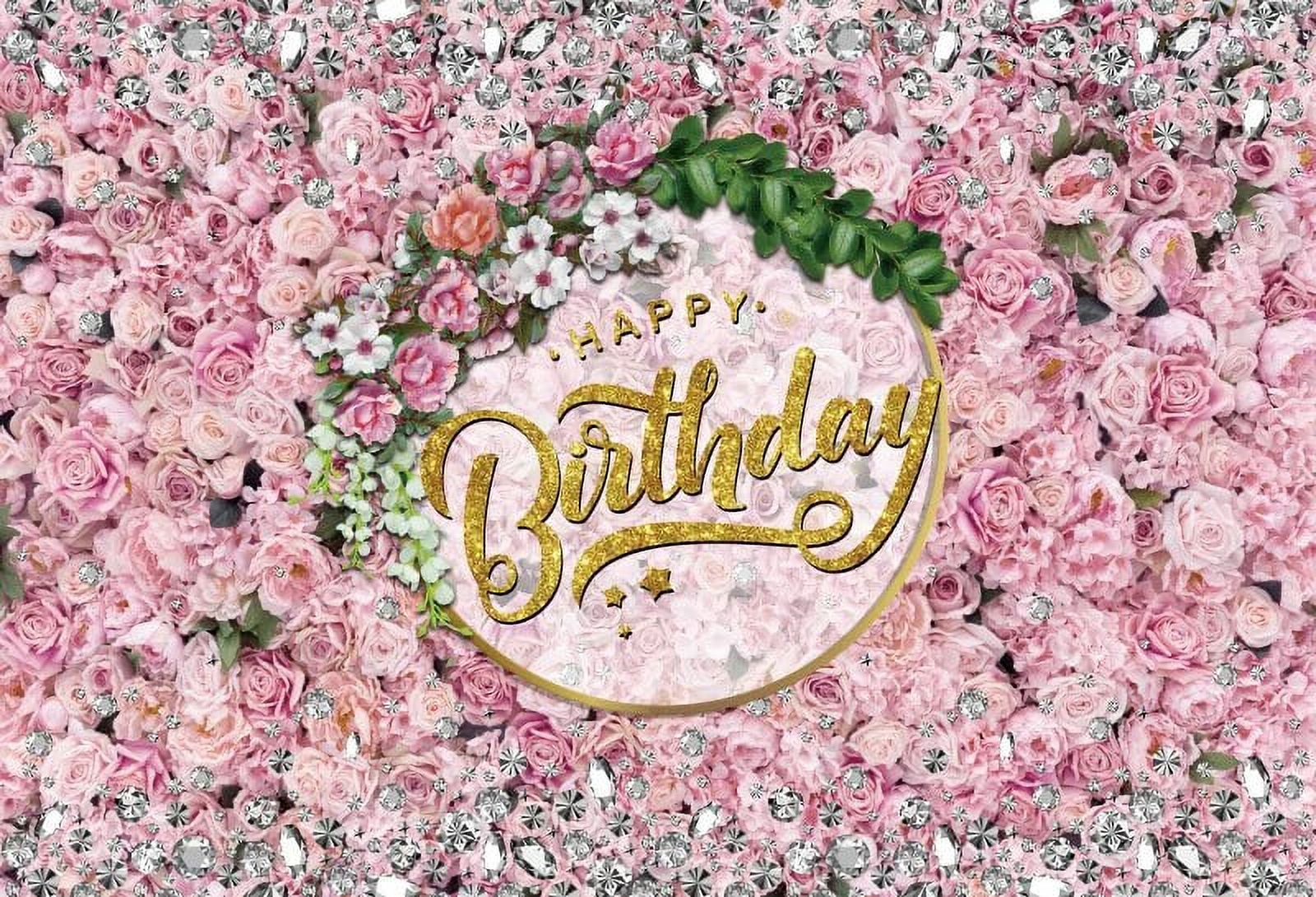 Flowers party stage birthday scene photography background shinywedding