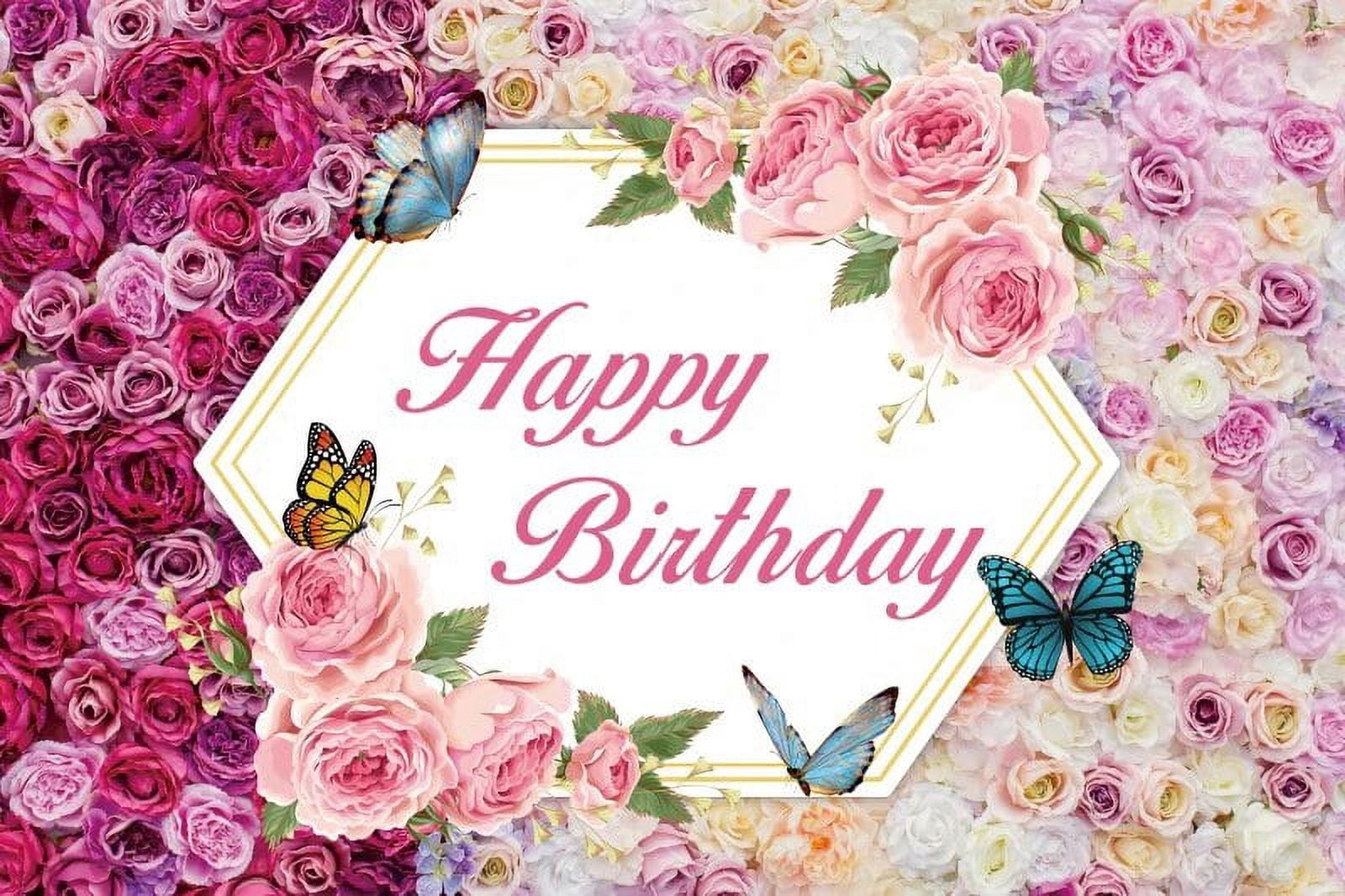 Flowers party stage birthday scene photography background shinywedding