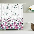 thumbnail image 1 of Flowers Pattern Printing Bath Curtain Waterproof Fabric Shower Curtains Floral Bathtub Screen for Bathroom Home Decor, 1 of 5