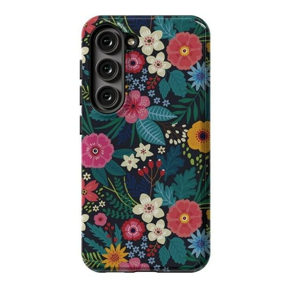 Flowers Pattern XXX Strong Fit Designer Cases for Galaxy S23