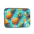 thumbnail image 1 of Flowers Pineapple Duck Swim Summer Laptop Sleeve Bag Compatible With MacBook Air / Pro iPad MateBook Tablet Surface HP Lenovo Dell ASUS Acer Laptop Computer Protective Size: 10 inch, 1 of 5