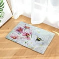 thumbnail image 1 of Flowers Print Doormats Rectangle Non-Slip Door Mat Bedroom Kitchen Entrance Oil Painting Flower Print Door Mats, 1 of 6