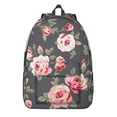 thumbnail image 1 of Flowers Print Student Backpack for School College, Large Capacity Bookbag with Laptop Compartment, Sunflower Design Everyday Campus Backpack for Commuting Travel, Unisex Gift for Adults, 1 of 5