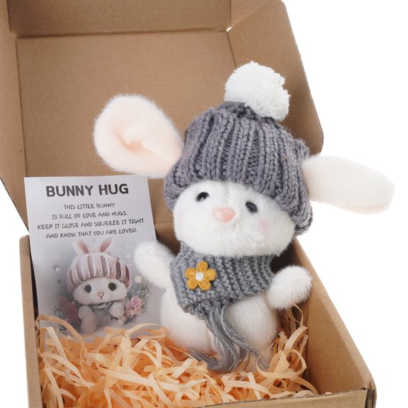 Flowers Rabbits Themed Gift Box Bunnies Hug Lovely Easters Gift For Children and Adults On Festives Event