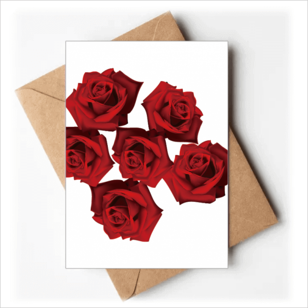 Flowers Red Rose Flower Greeting Cards You are Invited Invitations