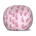 thumbnail image 1 of Flowers Storage Toy Bag Chair, Floral Theme Bluebells in Soft Colors Botanical Design Natural Art, Stuffed Animal Organizer Washable Bag, Large Size, Pale Pink Pale Purple, by Ambesonne, 1 of 3