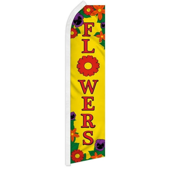 Flowers Super Flag