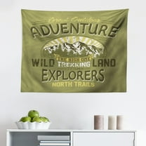 Flowers Tapestry, Damasked Pattern Design Plants Vintage Retro Illustration Print, Fabric Wall Hanging Decor for Bedroom Living Room Dorm, 2 Sizes, Pale Pink White, by Ambesonne