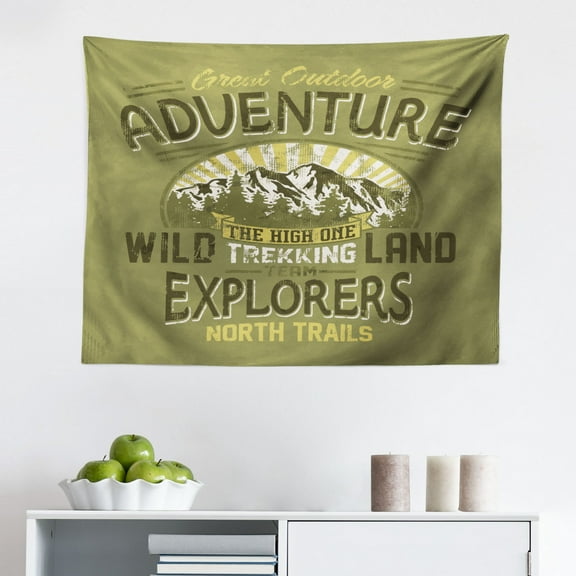 Flowers Tapestry, Damasked Pattern Design Plants Vintage Retro Illustration Print, Fabric Wall Hanging Decor for Bedroom Living Room Dorm, 2 Sizes, Pale Pink White, by Ambesonne