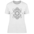 thumbnail image 1 of Flowers Tattoo Design T-Shirt Women -Image by Shutterstock, Female Medium, 1 of 2