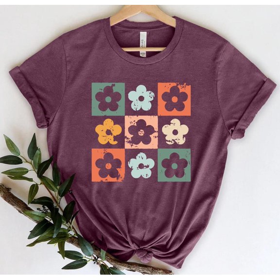 Flowers Tshirt, Boho Wildflowers Tshirt, Boho Flowers Shirt, Floral Nature Shirt, A Flowers Lover Graphic Teeshirt, Winter Shirt Gift Tshirt All Size S-5XL