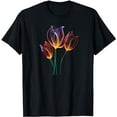 thumbnail image 1 of Flowers, Tulip, Art, Color, Love, Cute, Minimal, Fashion T-Shirt, 1 of 5