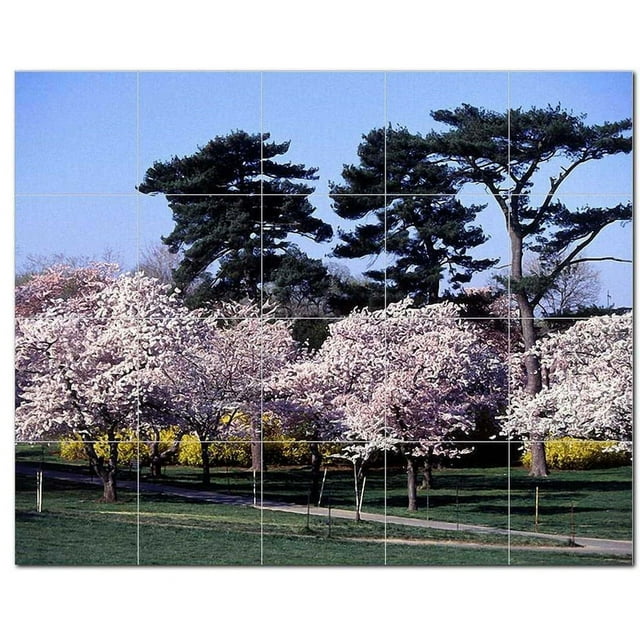 Flowers Usda Ceramic Tile Mural Kitchen Backsplash Bathroom Shower, 405097-XL54
