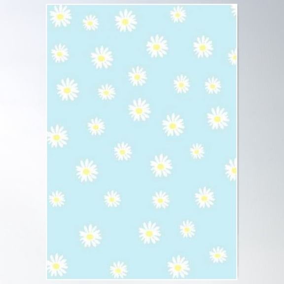 Flowers Vsco Poster Wall Art, Modern Wall Decor For Living Room Bedroom, 8x12 UNFRAMED