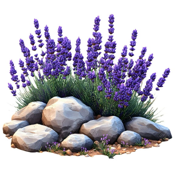 Flowers Wall Decals Stickers Vinyl Removable Peel And Stick Colorful Flowers Floral Wall Murals Decor for Bedroom Living Room Nursery(Small Flower)Harlik