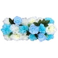 thumbnail image 1 of Flowers Wall Panel,Wedding Arch Flowers,Wedding ,Faux Roses Artificial Flower Backdrop for ,Baby Shower,Bouquet Decor Blue, 1 of 7