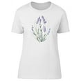 thumbnail image 1 of Flowers Watercolor Lavender T-Shirt Women -Image by Shutterstock, Female Large, 1 of 4