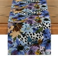 Flowers Wildflowers Daisies Table Runners Kitchen Table ration Washable