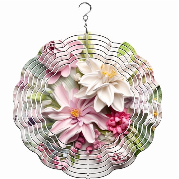 Flowers Wind Spinner
