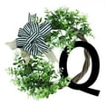 Flowers for Wreaths Unique Last Name Year Round Front Door Wreath With Bow Sign Garland