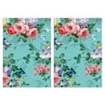 thumbnail image 1 of Flowers and Plants Kitchen Towels Set Of 2, Absorbent and Soft Dish Towels for Farmhouse Decor, Country Kitchen., 1 of 3