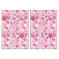 thumbnail image 1 of Flowers and Plants Kitchen Towels Set Of 2, Absorbent and Soft Dish Towels for Farmhouse Decor, Country Kitchen., 1 of 3