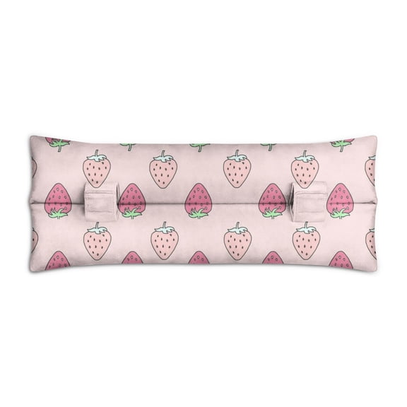 Flowers and Strawberry Seatbelt Cushion - Post-Surgery Mastectomy Recovery Pillow - Car Travel Comfort for Women
