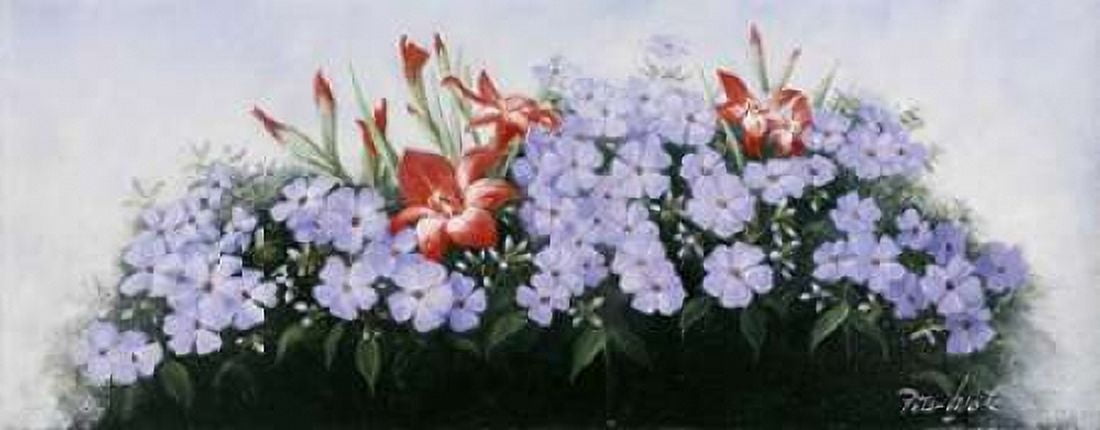 Flowers bouqet Canvas Art - Peter Motz (10 x 20)