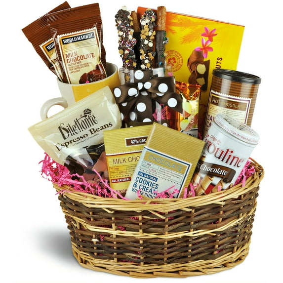 Flowers by Frances Chocolate Lovers Basket - Deluxe