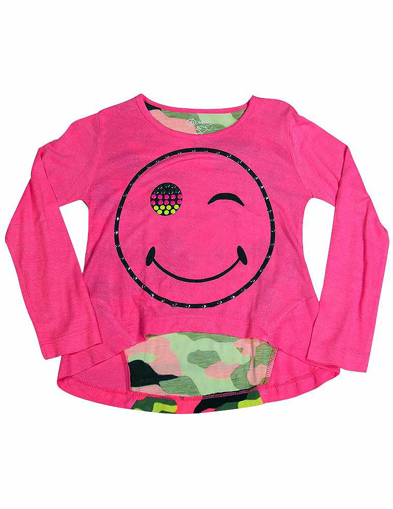 Flowers by Zoe Little Girls Long Sleeve Top Choose from 8 Styles