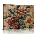 Flowers floral pattern Canvas Wall Decor for Bathroom Living Room