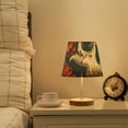 thumbnail image 1 of Flowers in Skeleton Face LED Desk Lamp Table Lamp USB Bedside Nightstand Small Lamp for Bedroom Living Room Kids Room, 1 of 8