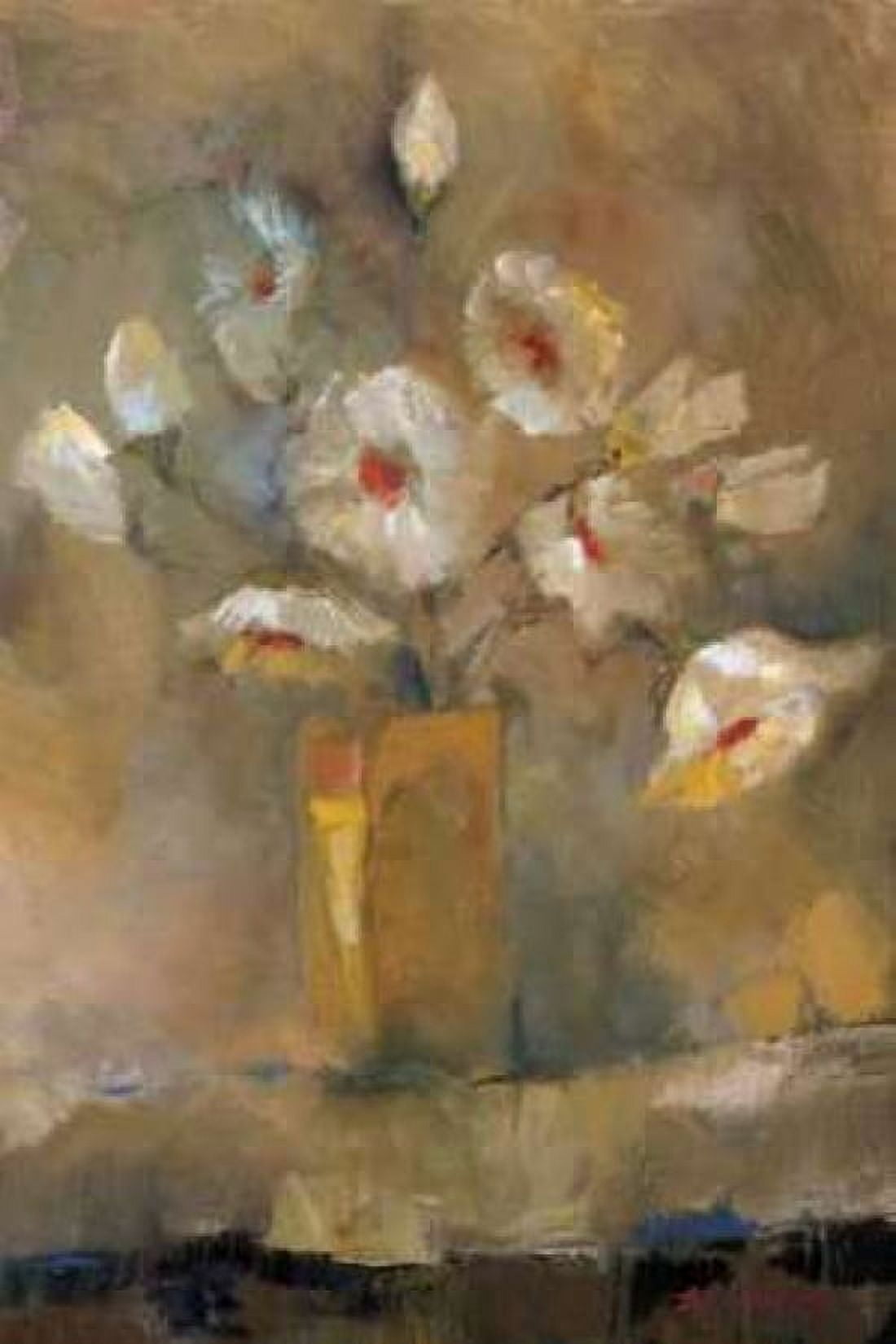 Flowers in Spring Canvas Art - Zipi Kammar (24 x 36)