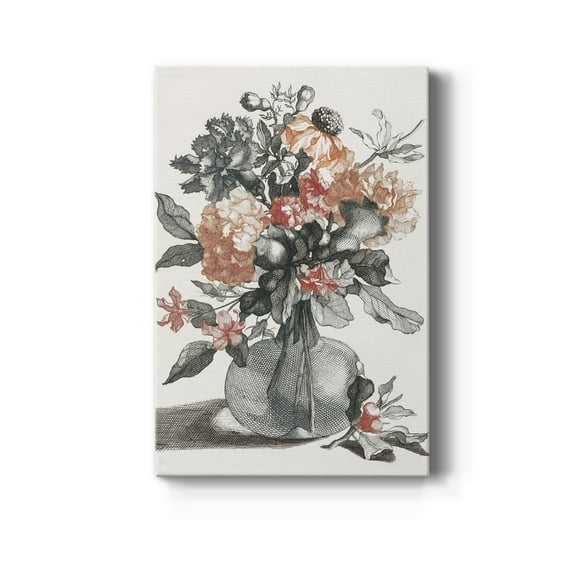Flowers in a Vase II Premium Gallery Wrapped Canvas - Ready to Hang - 32 x 48