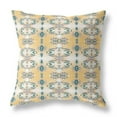 thumbnail image 1 of Flowers of Strength Indoor/Outdoor Pillow with Removable Cover in White Blue 16x16, 1 of 5
