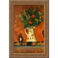 thumbnail image 1 of Flowers on a Mantlepiece 20x24 Gold Ornate Wood Framed Canvas Art by Bonnard, Pierre, 1 of 2