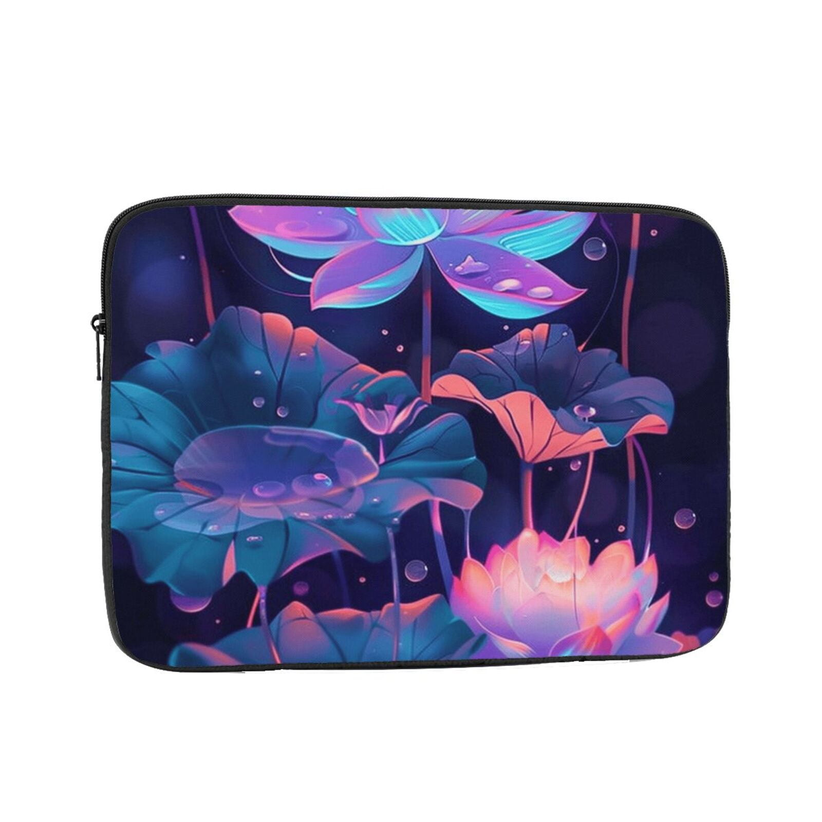 Flowers that glow in the dark inner case protector ultrabook case bag