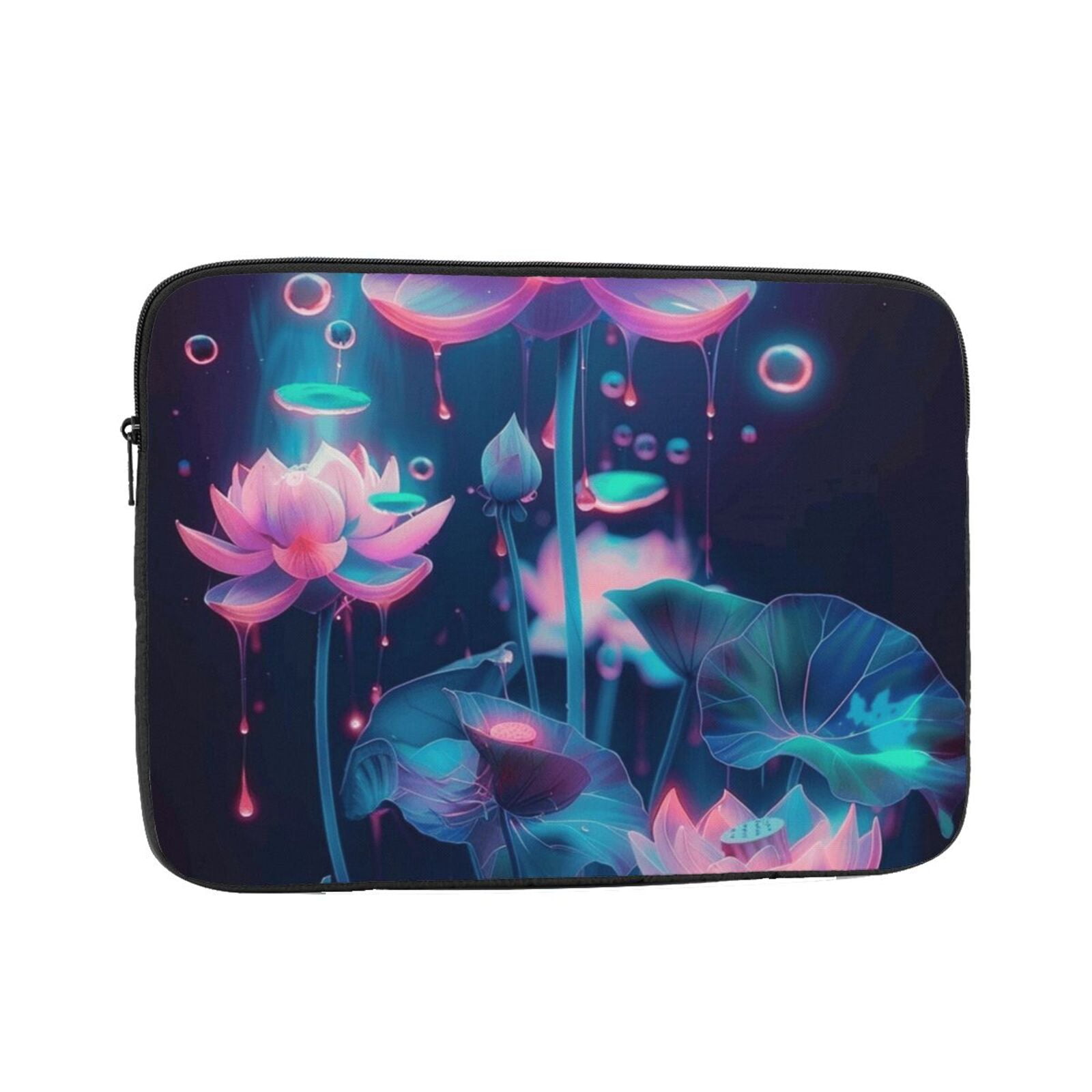 Flowers that glow in the dark inner case protector ultrabook case bag