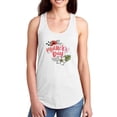 thumbnail image 1 of Flowery Mother's Day Racerback Tank Women -Image by Shutterstock, Female XX-Large, 1 of 4