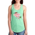 thumbnail image 1 of Flowery Mother's Day Racerback Tank Women -Image by Shutterstock, Female x-Large, 1 of 4