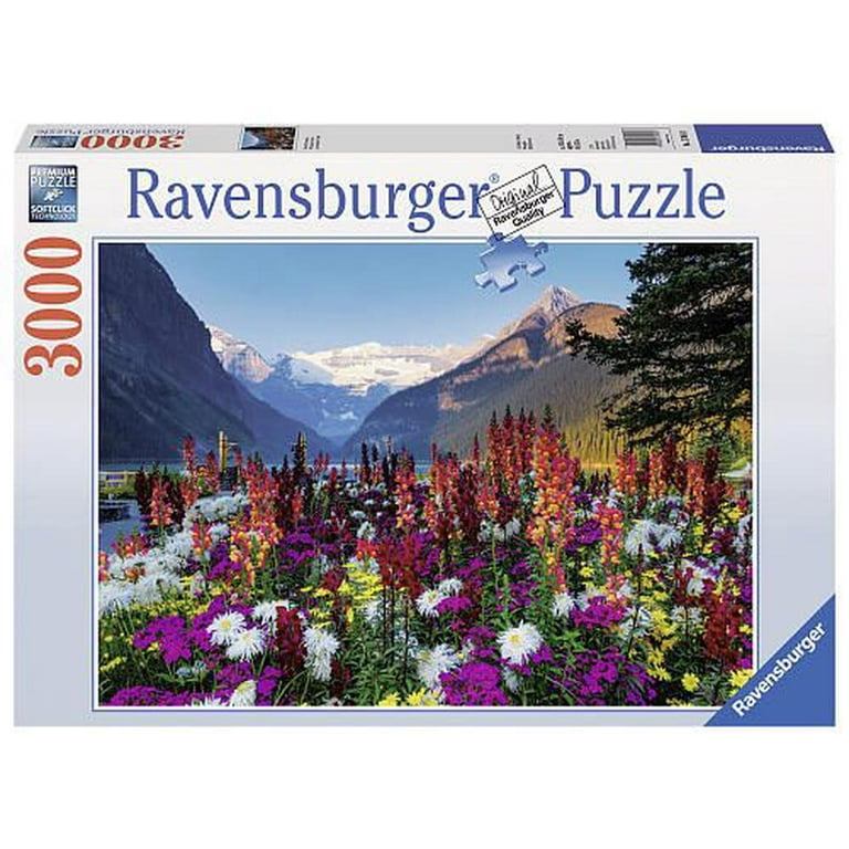 Ravensburger Flowery Mountains Puzzle da parete, 3000 pezzi, con cornice  professionale, decorazione e decorazione da parete. Immagine grande di alta  qualità con finitura lucida. -  Italia