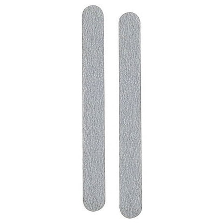 flowery silver streak nail file 2pk