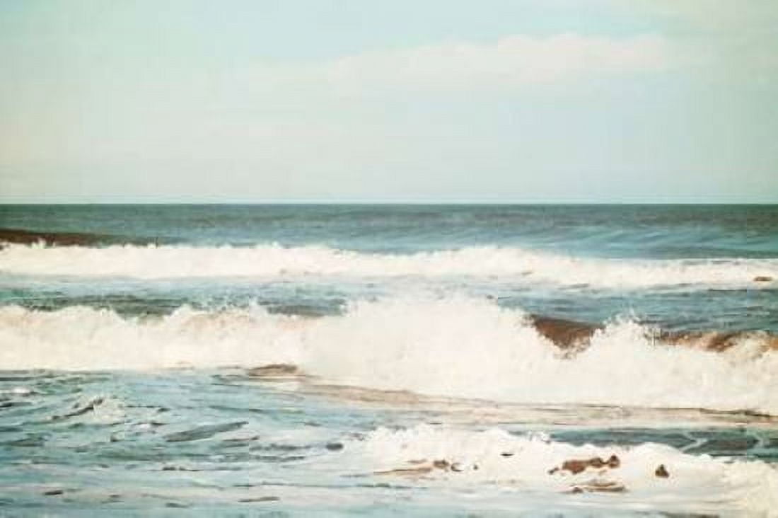 Flowing Sea Canvas Art - Carolyn Cochrane (12 x 18)