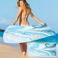 thumbnail image 1 of Flowing Series Oversized 30x60 Inch Microfiber Beach Towel, Quick Dry Absorbent Soft for Bath, Pool, Gym, Travel, Abstract Print, 1 of 6