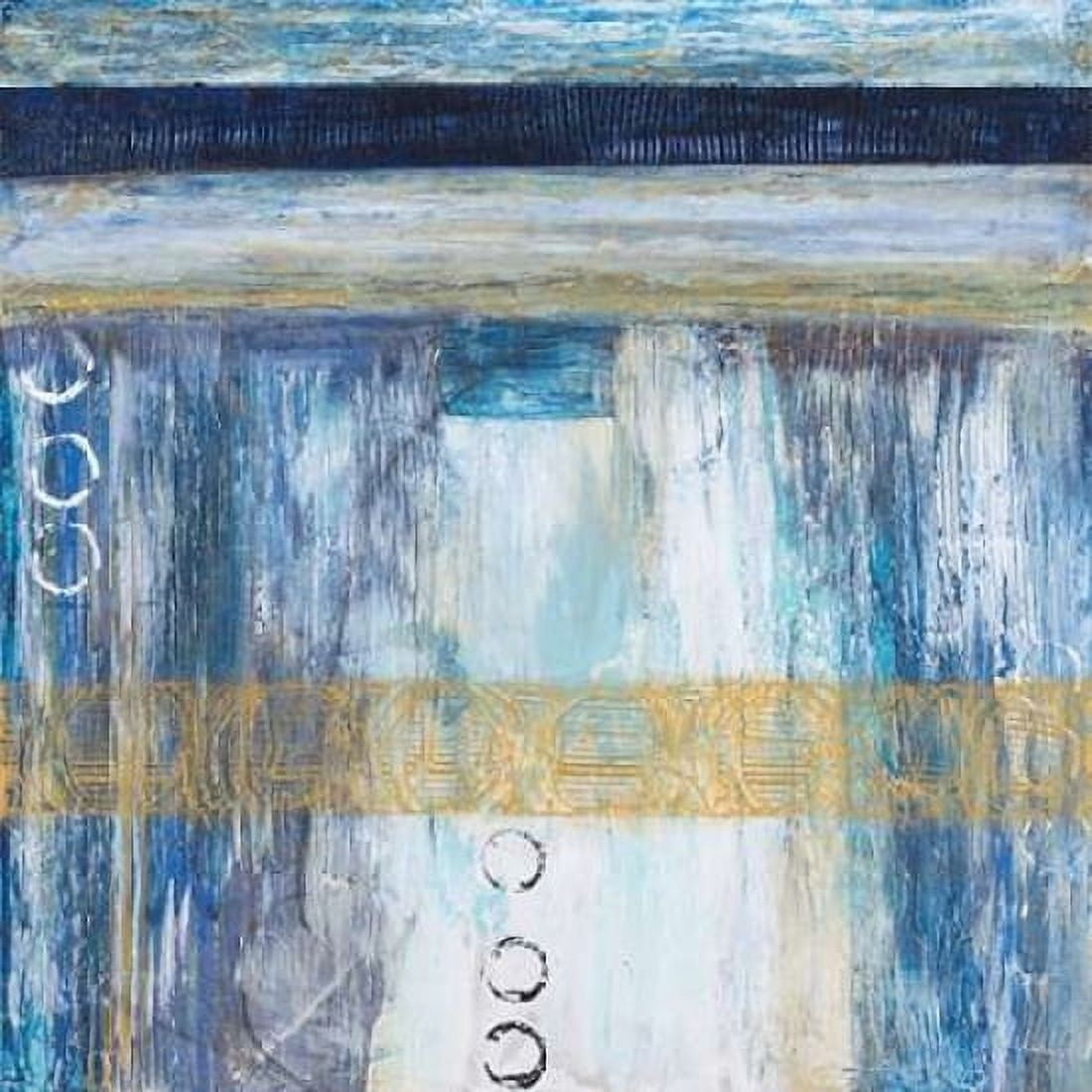 Flowing Stacks Canvas Art - Hutton (24 x 24)